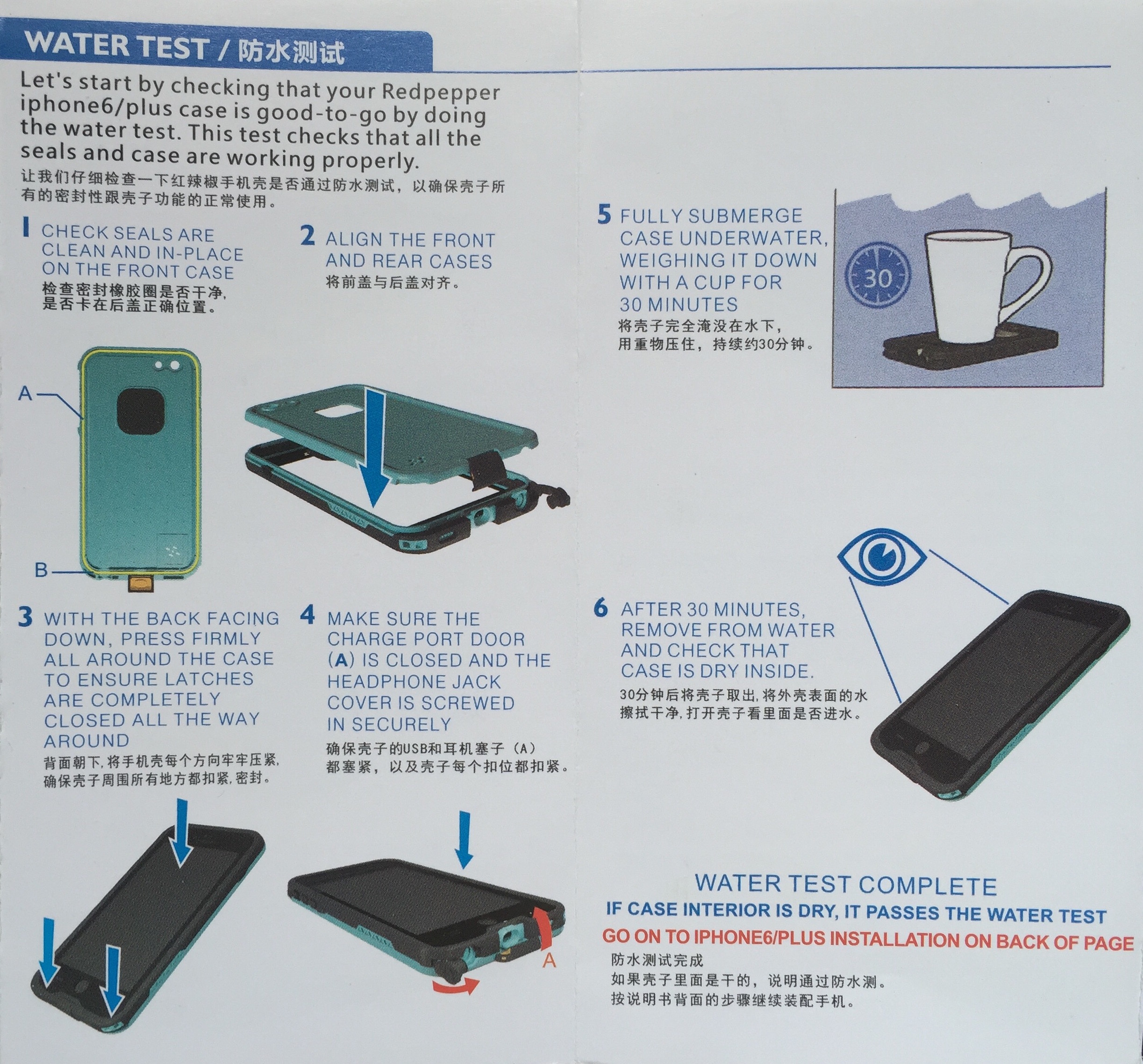 Manual-Water-test